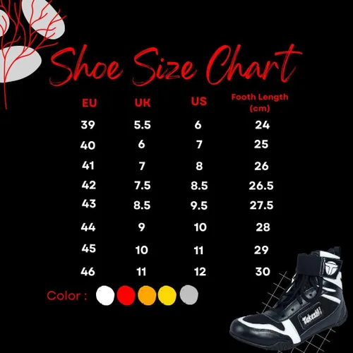 Vista 7 de TAKESHI FIGHT GEAR Boxing Shoes, Wrestling Shoes Men & Women, Kickboxing Shoes
