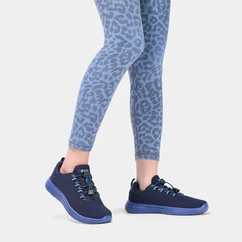 Vista 9 de STQ Zapatos para caminar para mujer con soporte de arco, cómodos tenis de entrenamiento para gimnasio