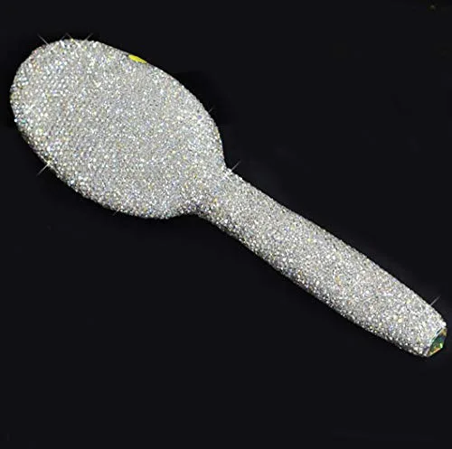 Vista 6 de Bling - Cepillo suave y desenredante para mujeres, niñas, masaje de cabello húmedo y seco (rojo01)