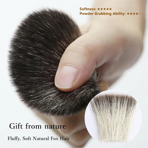 Vista 3 de Brocha de contorno para brochas de maquillaje facial en polvo, contorno y definición, perfecto para polvo de contorno, rubor, bronceador