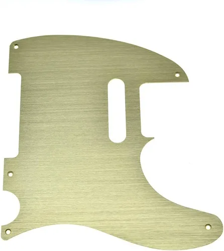 Vista 10 de KAISH Metal aluminio anodizado American Vintage 5 agujero Tele estilo Pickguard TL Pick Guard Scratch Plate para USA/México Telecaster Negro