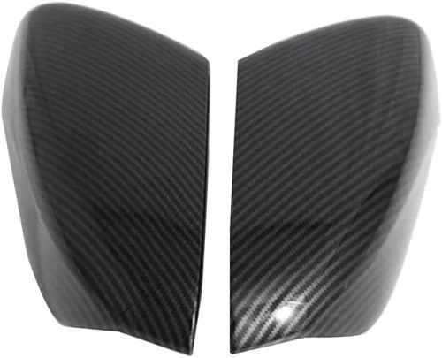 Vista 2 de Accesorios de fibra de carbono para espejo retrovisor lateral de automóvil para Chevrolet Onix 2019-2021