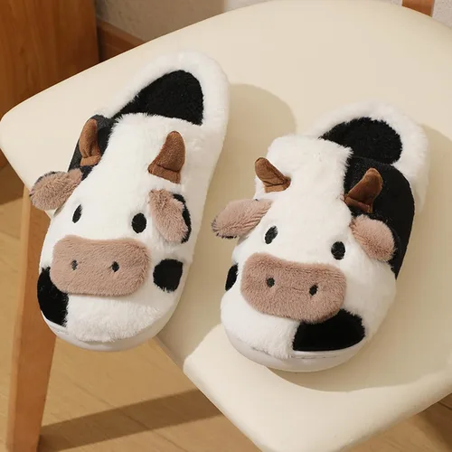 Vista 8 de TOPALL Pantuflas para mujeres y hombres, con bordado mejorado, mullidas, mullidas, cómodas, antideslizantes, cálidas, para interiores y exteriores