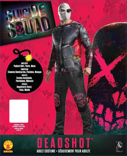 Vista 4 de Rubie's Disfraz de escuadrón suicida Deluxe Deadshot para hombre