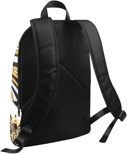 Vista 3 de Mochila de animadora personalizada azul y blanca con nombre, bolsa de viaje personalizada para mujeres y hombres, Personalizado 16, Personalizado