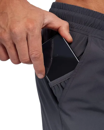 Vista 4 de Rhone Pantalones cortos Mako de 9 pulgadas para hombre, antiolor, sin forro, pantalones cortos de gimnasio para hombre que absorben la humedad