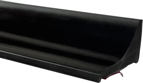 Vista 12 de Barrera de umbral de ducha de 39 pulgadas, sello inferior de puerta de ducha de silicona para tapón de agua, borde flexible para protector