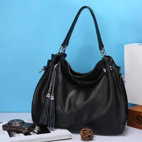 Vista 2 de Bolsas de viaje para mujer, estilo vintage, con asa superior, bolso de hombro cruzado