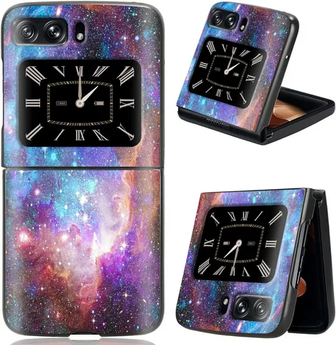 Vista 49 de Rossy Funda para Motorola Razr Plus 2023 para Moto Razr+ 2023 con patrón de niña africana para mujeres y hombres, ultra delgada, ligera