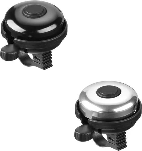 Vista 33 de Accmor Campana de Bicicleta Clásica, Campana de Bicicleta de Aluminio, Campana de Bicicleta de Sonido Fuerte Nítido y Claro para Adultos y Niños
