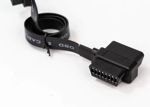 Vista 5 de YPP OBD II OBD2 Pass-Through J1962M/F a J1962F - Cable divisor de cinta 1 macho a 2 hembra, 2 pies