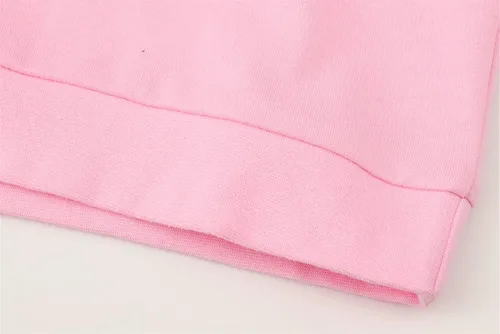 Vista 4 de HILEELANG Sudaderas con capucha de manga larga para niña pequeña, de algodón, con gráficos, casual, forro polar, para el sudor