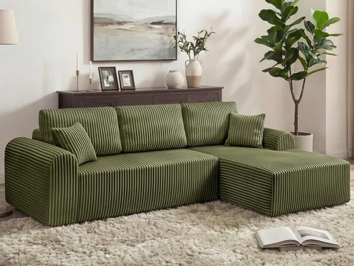 Vista 17 de THSUPER Sofás seccionales sin hueso de pana de 134 pulgadas en forma de U de gran tamaño para sala de estar con diván doble, cómodo sofá de asiento