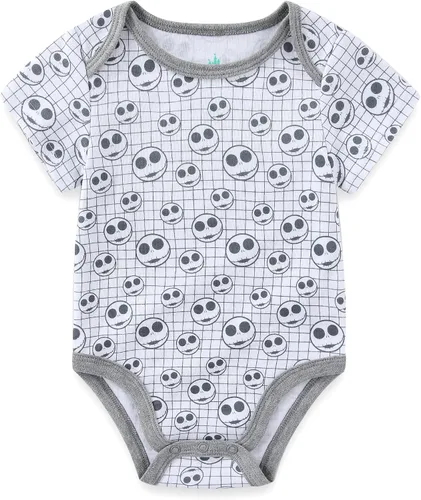 Vista 3 de Disney Nightmare Before Christmas Boys Jack Skellington 3 Pack Bodysuits for Infant