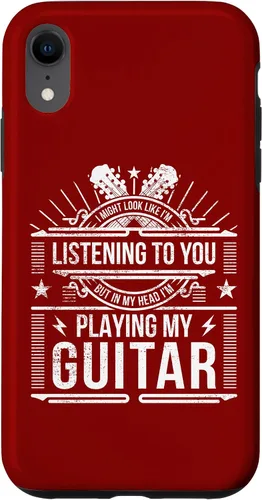 Vista 8 de iPhone 11 Guitarist Not Listening - In My Head I'm Playing - Funda para guitarra
