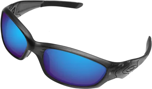 Vista 2 de BroLizard - Lente polarizada para gafas de sol Oakley Straight Jacket 2007, azul
