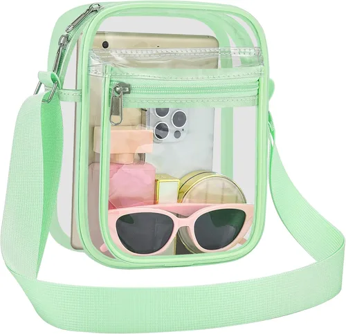 Vista 30 de USPECLARE Clear Bag for Stadium Events Clear Messenger Bag for Men and Women