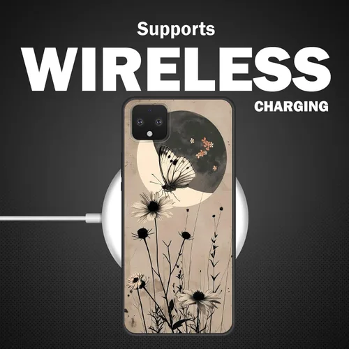 Vista 232 de Funda delgada para Google Pixel 4 XL, funda delgada de silicona de TPU suave a prueba de golpes para Google Pixel 4 XL, astronauta Galaxy