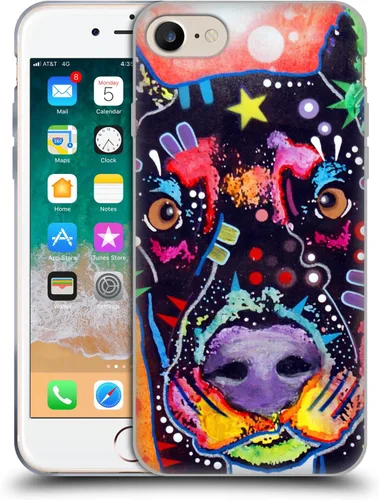 Vista 213 de Oficial Dean Russo perros 3 suave funda de Gel para Apple Iphone 7 Plus/8 Plus, Amy