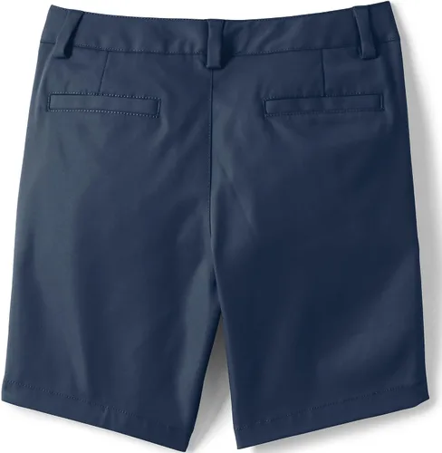 Vista 2 de Lands' End Uniforme escolar para niñas pantalones cortos chinos activos