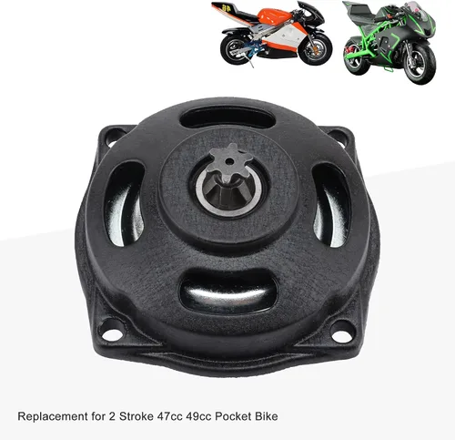 Vista 5 de GOOFIT Pequeño tambor de embrague de caja de cambios de 6 dientes para bicicleta de bolsillo de 2 tiempos 47cc 49cc