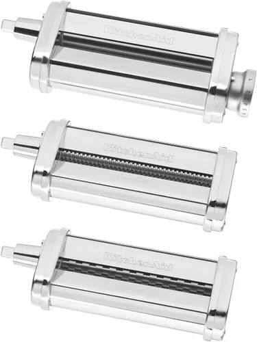 Vista 3 de KitchenAid Accesorio para batidora de pie, juego de rodillos y cortador de pasta de 3 piezas KSMPRA Fits all Household KitchenAid Stand Mixers
