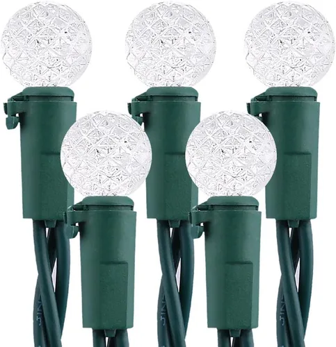Vista 11 de Brizled - Luces de Halloween moradas y naranjas, 7.5 mt, 70 luces LED G12, de 120 V, enchufables, luces moradas y naranjas, juego de luces