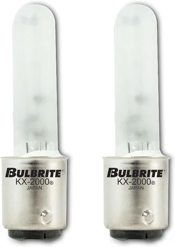 Vista 5 de Bulbrite Bombilla KX40FR/DC de doble contacto con base de bayoneta (BA15D), 1 unidad (paquete de 1), escarcha Frost