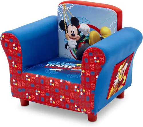 Vista 4 de Delta Children - Silla tapizada, Mickey Mouse de Disney
