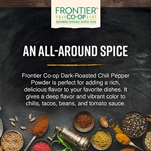 Vista 3 de Frontier Co-op Ají molido tostado oscuro 1lb