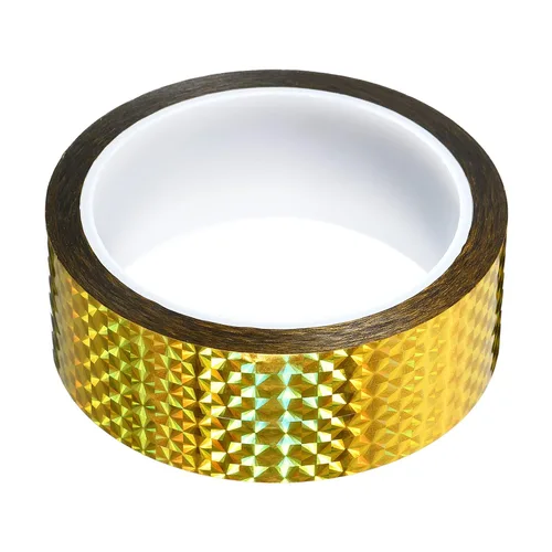 Vista 33 de YOKIVE Cinta de prisma, cintas decorativas holográficas reflectantes autoadhesivas, ideal para proyectos de manualidades, arte de bricolaje, hogar