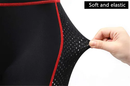 Vista 7 de Alidamo Ropa interior de ciclismo para hombre, transpirable, de secado rápido, acolchado, esponja de gel 4D