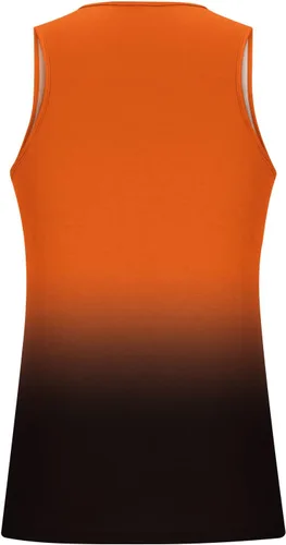 Vista 4 de Camisetas sin mangas para hombre, camisetas sin mangas degradadas de verano, camisetas deportivas para fitness, chalecos casuales, camisetas