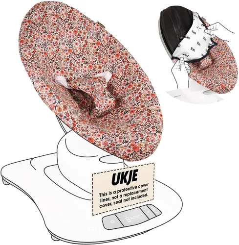 Vista 14 de UKJE Funda protectora para bebé compatible con MamaRoo 4 Old Model Before 2022 de 4moms, suave y lavable para columpio de bebé, se adapta a Mama Roo