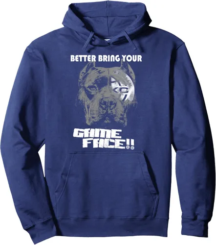 Vista 4 de ABKC Better Bring Your Game Face Bully Pit Bull - Sudadera con capucha, Negro