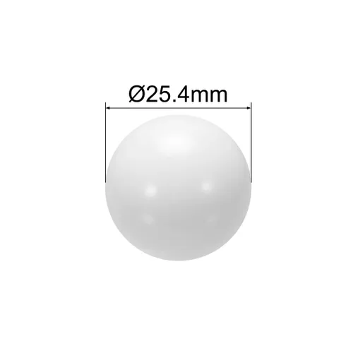 Vista 2 de uxcell - Bolas de plástico (1.0 in, 5 unidades)