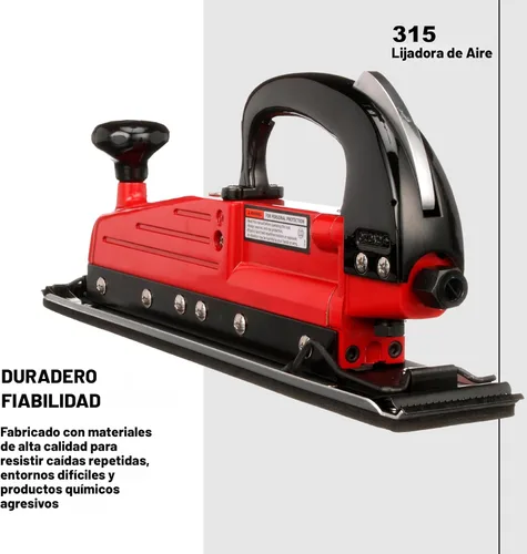 Vista 4 de Ingersoll Rand Lijadora de aire de línea recta 315, almohadilla de 2.75" x 17.5", 3,000 SPM