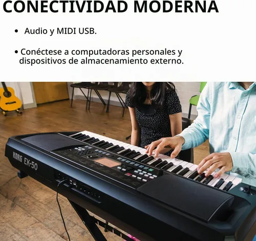 Vista 7 de Korg, 61-Key Keyboards & Pianos (EK50)