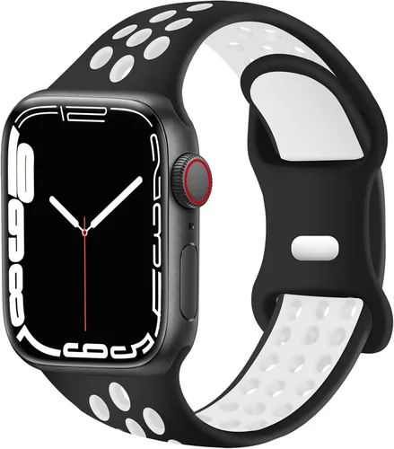 Vista 26 de Correas deportivas compatibles con correas de Apple Watch de 1.496 in 1.575 in 1.614 in 1.654 in 1.732 in 1.772 in 1.811 in 1.929 in, correa