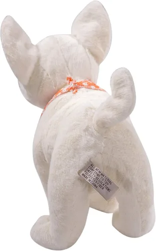 Vista 4 de DILLY DUDU Cachorro crema perro de peluche Chihuahua peluche de 10 pulgadas
