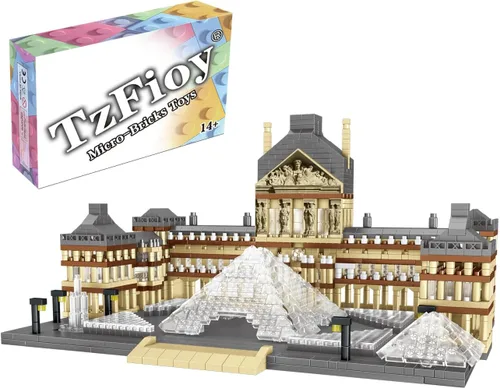 Vista 7 de Italia Rome Coliseo - Juego de construcción de microladrillos (5594 piezas) – Juguete educativo modelo emblemático regalo para niños y adultos