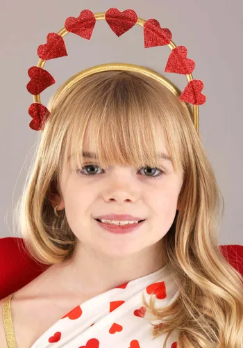 Vista 3 de Disfraz de Cupido Infantil para Niña Multicolor