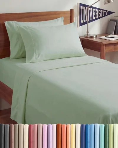 Vista 96 de Juego de sábanas Twin de 4 piezas - Cómodo, transpirable y refrescante - Juego de ropa de cama de lujo de hotel ultrasuave con bolsillos profundos