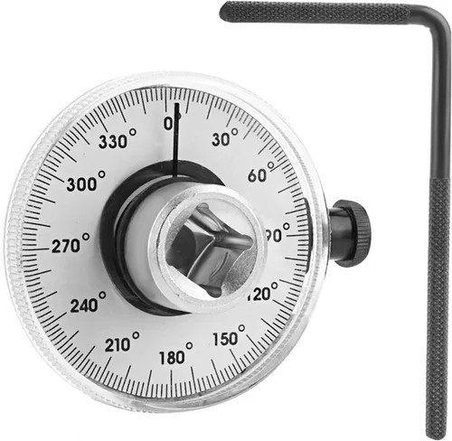 Vista 8 de KIMISS Llave dinamométrica de 1/2 pulgada, herramienta de medición de trinquete de rotación de ángulo de coche, llave dinamométrica de accionamiento