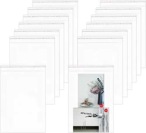Vista 10 de Bolsas de celofán pequeñas de 1.5 x 1.5 pulgadas, 200 bolsas de celofán transparentes de plástico autoadhesivas de 1 mil para aretes, galletas