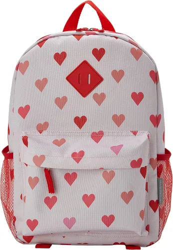Vista 5 de Travelers Club Juego de equipaje de viaje para niños de 5 piezas Corazones Juego de equipaje de viaje para niños de 5 piezas