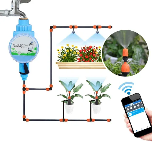 Vista 2 de Fydun Intelligent Garden Irrigation Wate Timer Automati Controller with Phone Control Intelligent Garden Irrigation Wate for Family