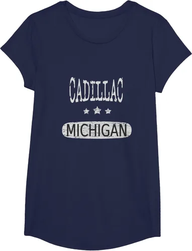 Vista 32 de Vintage Cadillac Michigan Camiseta