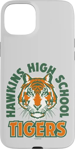 Vista 9 de Funda con logotipo de Stranger Things Hawkins High School Tigers para iPhone 16
