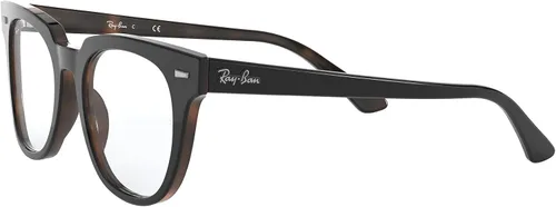 Vista 3 de Ray-Ban RX5377f Meteor Low Bridge Fit Square Prescription Eyeglass Frames